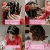 Octocurl Octopus Heatless Hair Curler - Hair Curlers to Sleep In, Overnight Curls, Heatless Curls Headband, Hair Curlers No Heat, Heatless Curlers Hair Rollers, Curlers for Short Hair (Satin - Jade)