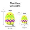 Midlee Easter Egg Dog Toy, Small (Yellow)