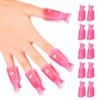 Upgraded Sturdy Nail Clips, Nail Slip for Gel Removal, Nail Clips for Polish Removal, Nail Polish Remover Clips, Nail Soak Off Clips, Nail Clips for Acrylic Nail Remover & Soak Off Gel Polish Remover