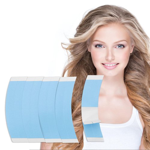 36PCS Waterproof Lace Tape for Hairpiece Wig Tape Adhesive Double-Sided Waterproof Lace Wigs, Lace Tape For Wigs Toupees Hair Pieces and Hair Extension The Front Of Lace Supports Wigs Tape