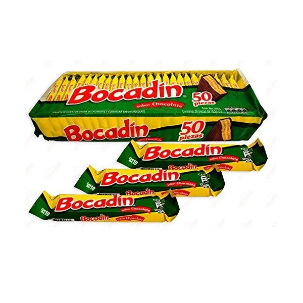 Bocadin Wafer Snack Cookies, 50 Count-SET OF 3