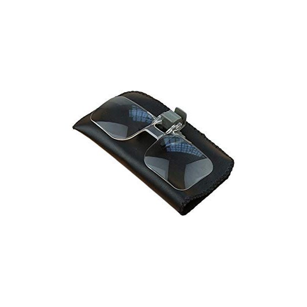 QIXINSTAR Magnifier Folding Handfree Clip On Clear Magnifying Glasses HD Lens Precise Eyeglasses Jewellery Appraisal Watch Repair Tool