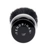 Fendrihan Black and White Synthetic Shaving Brush with Resin Handle for Personal and Professional Shaving (Knot: 24 mm)