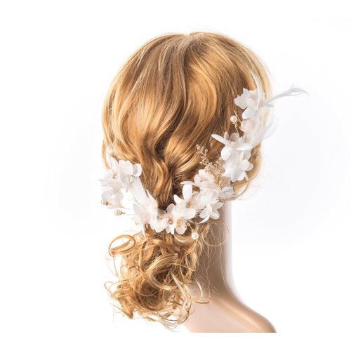 Bridal Vine Headpiece Hair Wreath jewelry Accessory Weddings Brides hair vine- Bride Weddings Gift