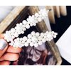 WOIWO 2 PCS Graceful Sweet Metal Pearl Hair Clip Accessories, Ornament Women's Headwear Styling Jewelry