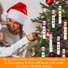 16 Sets Christmas Snowman Stick Ornament Craft Kit Hanging DIY Winter Arts and Craft Kit Bulk for 2-8 Kids Toddlers Fun Home Activities Project