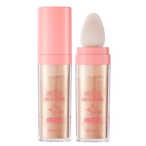 MAEPEOR Shimmer Highlighter Powder Stick 6 Colors Not-sticky Brighten Highlighter Powder Stick Natural Sparkle Highlighter Makeup Cosmetic for Lip Face Body Makeup (03 Golden Brown)