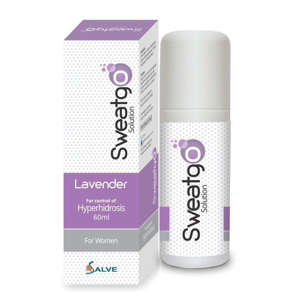 Sweat Go Rollon Antiperspirant,Lavender For Women - 60 ML