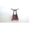Generic Long matte mauve lavender purple hair claw clip for long hair
