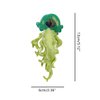 Fantasy Jellyfish Hair Clip,Acetate Hair Clip,Small Claw Clip for Women,Green