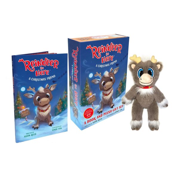 Reindeer in Here (Book & Plush): A Christmas Friend ― "A Simply Magical Tradition"