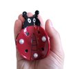 Ladybug Hair Clip,Acetate Claw Clips,Hair Clips for Women,Red