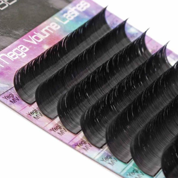Mega Volume Lashes (Vegan) | 0.05 B+ 11mm-16mm (Mix Tray)