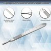 A2Z SCILAB 100 Sterile Carbon Steel Blades #10 with Free Scalpel Handle #3