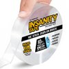 Insanity Heavy Duty Double Sided Mounting Tape Reusable Traceless Nano Gel Adhesive - Hang Pictures, Posters, Doorbell Cameras - Weatherproof - Hold Carpets, Mats & Rugs - Safe for Hardwood Floors