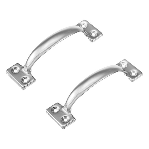 LIZAVO V171 6-1/2" Gate Handle, Screen Door Handle in Stainless Steel Color- 2 Pack