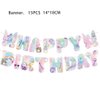 Music Singer Party Decorations Banner and Hanging Swirls, Music Party Banner Popular Singer Birthday Party Supplies Fans Music Party Supplies (multicolour1)
