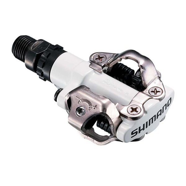 Shimano SPD PD-M520 Clipless Pedals (White)