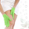EXCLAIM BEAUTY Exfoliating Gloves Body Scrubber Gloves For Shower, Spa, Massage Shower Gloves Dual Texture Bath Gloves | Dead Skin Remover With Adjustable Straps
