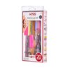 KISS Professional 20 Piece Manicure Kit with Nail Clipper, Cuticle Nipper, Nail Brush, Cuticle Pusher, 3 Emery Boards, 2 Nail Files, Buffer, Manicure Stick, Scissors, & Storage Pouch