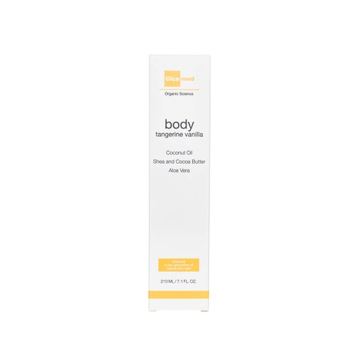 Cicamed Organic Science Hydrating Body Lotion Vanilla Tangerine,White,210 ML/ 7.1 FL. OZ.