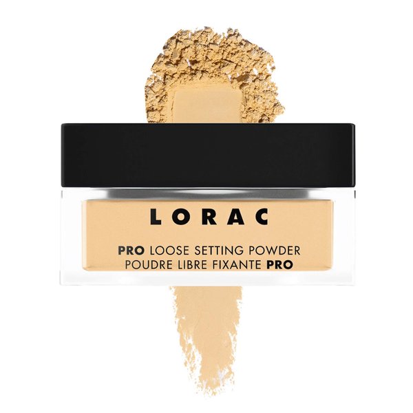 LORAC PRO Loose Setting Powder | Finishing Powder|Brulee Yellow