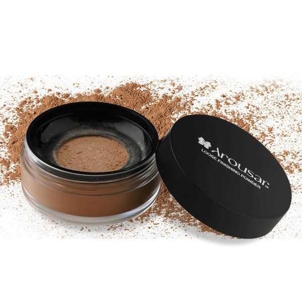 Arousar Loose Setting Powder, Matte and Lightweight Oil Control Face Powder, Shine-Free Matte Finishing Powder, Long Lasting for Setting or Foundation 04# TAN 04