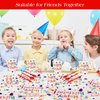 Happy Birthday Party Supplies Set, Happy Birthday Polka Dots Decorations Plates, Disposable Paper Plates Napkins Cups Tableware for Birthday Party Decorations, Serve 24
