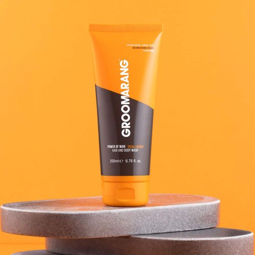 Groomarang Power of Man ‘Total Energy’ Hair and Body Wash 200ml