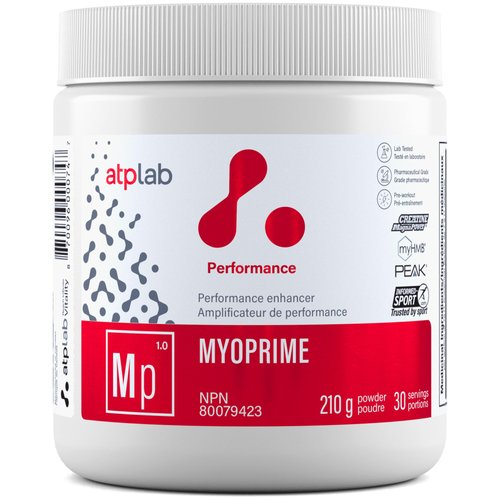 ATP LAB | Myoprime 210g Organic Raspberry Flavour | Myoprime is an Advanced creatine Formulation