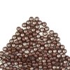 3.0mm 200 Pcs Nano Beads Micro Links Copper Nano Rings Beads Hair Beads for Hair Extensions (Brown)