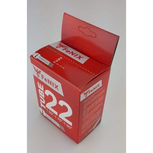 Fenix Bicycle Tube 22" x 1.50/1.75"/1.90" 33mm Standard American/Valve