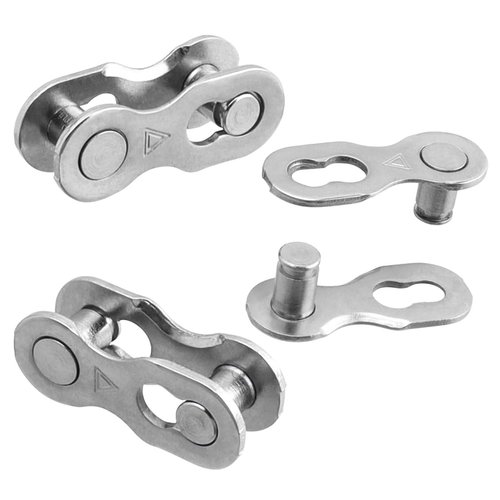 Evponk Bicycle Chain Tool Kit, 10 Pairs 6/7/8 Speed Reusable Bike Magic Buckle Missing Link Carbon Steel Bike Link Plier with Hook for Bicycle Chain Replacement