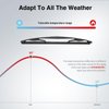 OTUAYAUTO Rear Windshield Wiper Arm Blade Set, Replacement for Dodge Magnum 2005-2008, Nitro2007-2009, Chrysler 300C 2005-2008, Replacment for OEM 5140654AA