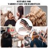 Havawish 12 Pcs Alligator Clips for Hair Styling Matte Alligator Hair Clips Crocodile Clips Plastic Hair Sectioning Clips Makeup Hair Clips Curly Hair Styling Accessories for Women Hair Styling Salon