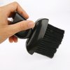 Barber Brush, Neck Duster Brush for Hair Cutting, Soft Hair Neck Cleaning Brush, Professional Hair Brush for Hairstylists - Black