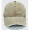 Edoneery Men Women Baseball Cap-Low Profile Adjustable Washed Cotton Golf Dad Hat Khaki