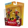 The Incredibles 2 Elastigirl & Dash Junior Supers Action Figure 2-Pack, Approximately 3" Tall