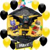 Anagram Licensed Birthday Foil Balloons | Intended for Lego Batman | Double Sided | Party Accessory | Balloon Set