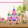 BRICK STORY Girls Princess Castle Building Blocks Toys 178 Pieces Pink Palace Fairy Castle Building Set Girls Friends Construction Toy Castle Playset Great Small GIft for Kids Age 6 7 8 9 10 and up