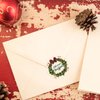 BANPUBASE 600PCS Christmas Envelope Stickers, 1.5" Round Merry Christmas Stickers, 8 Winter Christmas Designs Decorative Envelope Seal Stickers, Card Gift Envelope Boxes