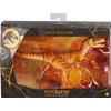 Mattel Jurassic World Toys Amber Collection Tiger Velociraptor 6-in Dinosaur Action Figure, Movie-Authentic Detail, Movable Joints & Figure Display Stand, Collectible Gift 8 Years & Up