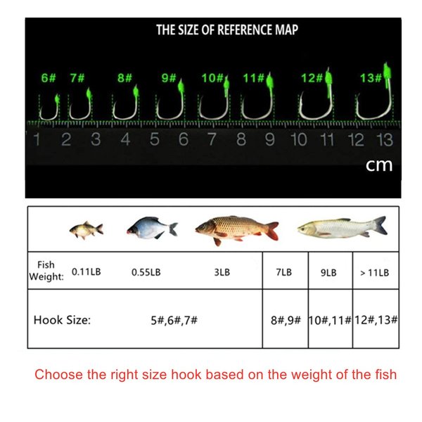 Carp Fishing Baits Hook Lure Trap Luminous Hooks with Drum Type Spring Feeder and Glow Fishing Beads Coarse Fishing Tackle (10#)