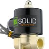 3/8" Electric Solenoid Valve 12-VDC, VITON Gasket, Air, Gas, Fuel Normally Closed
