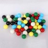 Laviesto 9/16 in Game Replacement Marbles,60pcs Solid Color Game Balls for Chinese Checkers,Aggravation Game,Marble Run,Marble Games(6 Colors)