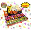 TINYMILLS 50 Pcs Halloween Stamps for Kids with 50 Different Designs Trick or Treat Stampers Bulk Halloween Party Favors for Kids, Game Prizes, Halloween Stampers for Kids, Non Candy Treats