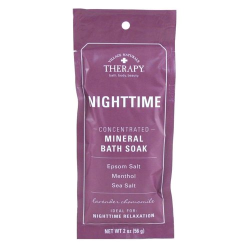 Village Naturals Aches + Pains Night Bath Soak 2 Ounce (12 Pieces)