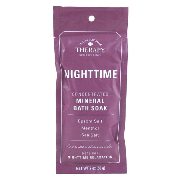Village Naturals Aches + Pains Night Bath Soak 2 Ounce (12 Pieces)