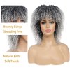Elvirgel Short Wigs for Black Women Kinky Curly Wigs for Black Women Afro Wigs for Black Women Natural Hair Wigs for Black Women