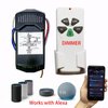 Universal Smart WiFi Ceiling Fan Remote Control Kit, Compatible with Alexa, Google Assistant and Smart Life App, No Hub Required 53T KIT WiFi DIMMER